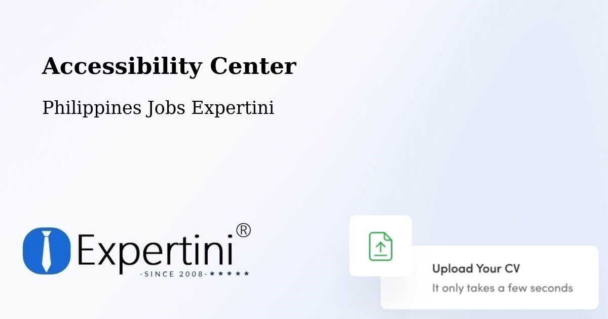 Accessibility Statement – Malabon - Philippines Jobs Expertini