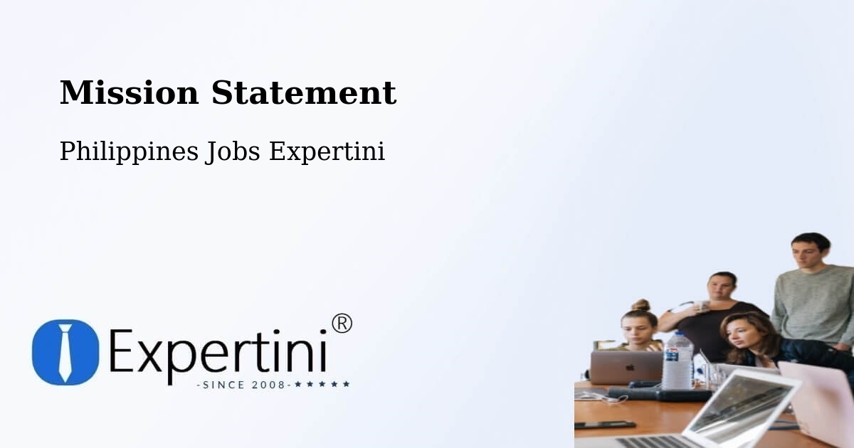 Corporate Mission – Malabon - Philippines Jobs Expertini